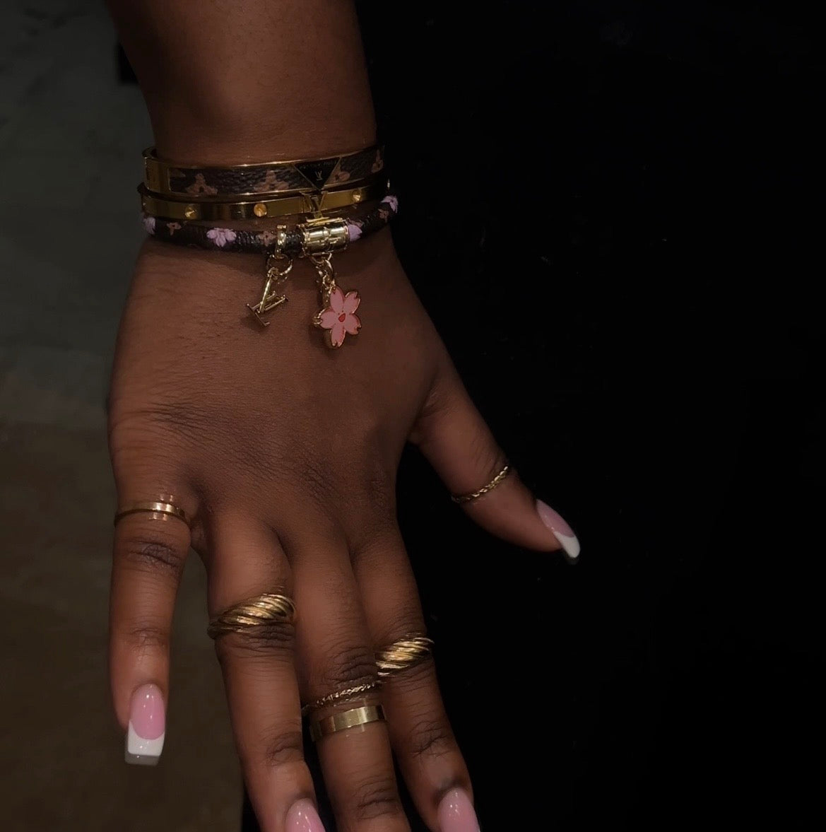 “Lila Rose” Bracelet Stack