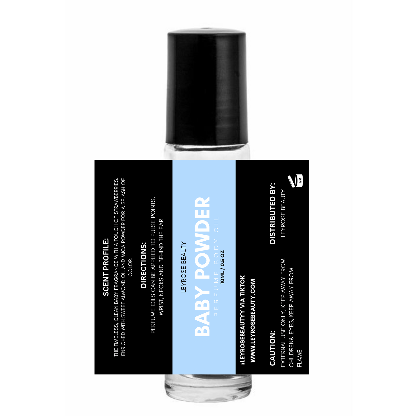 Baby Powder Perfume Body Oil