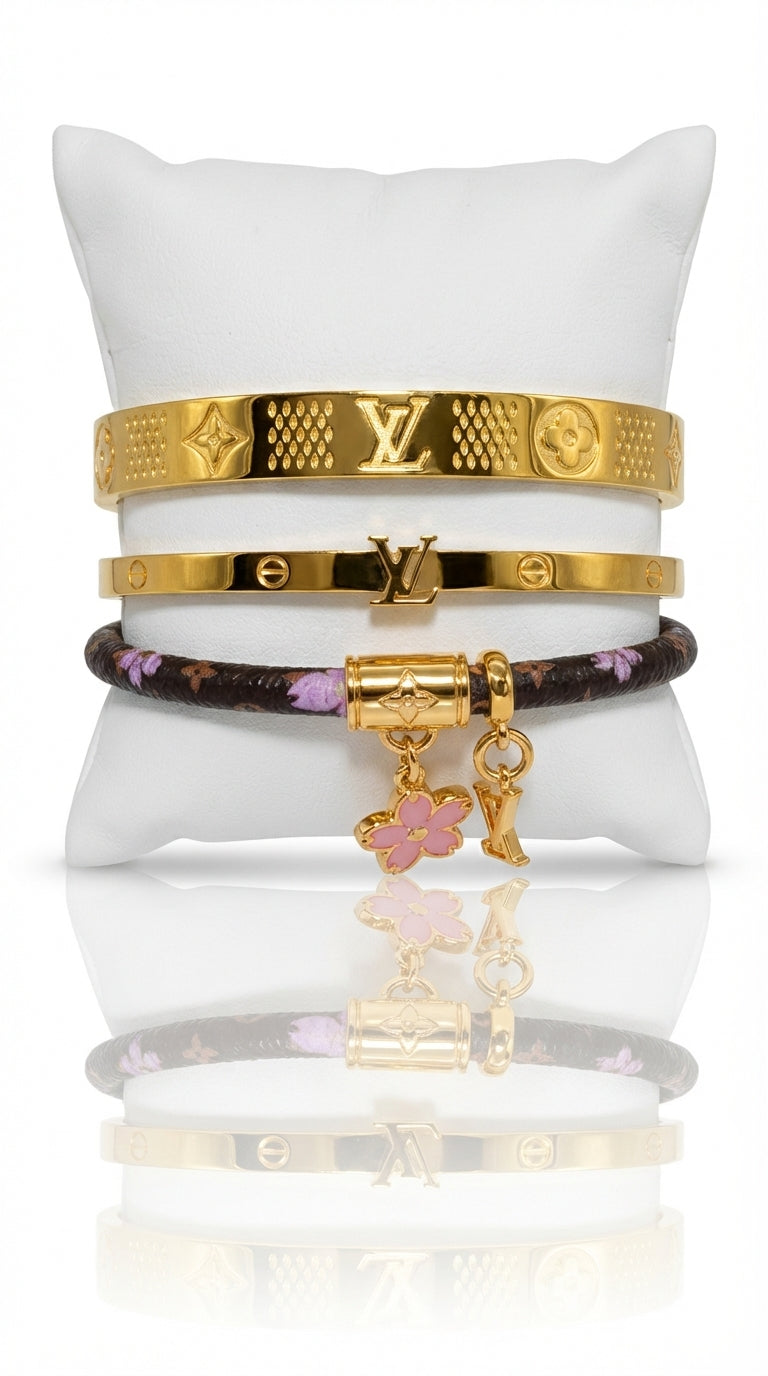 “Gold Rose” Bracelet Stack *Limited Edition*