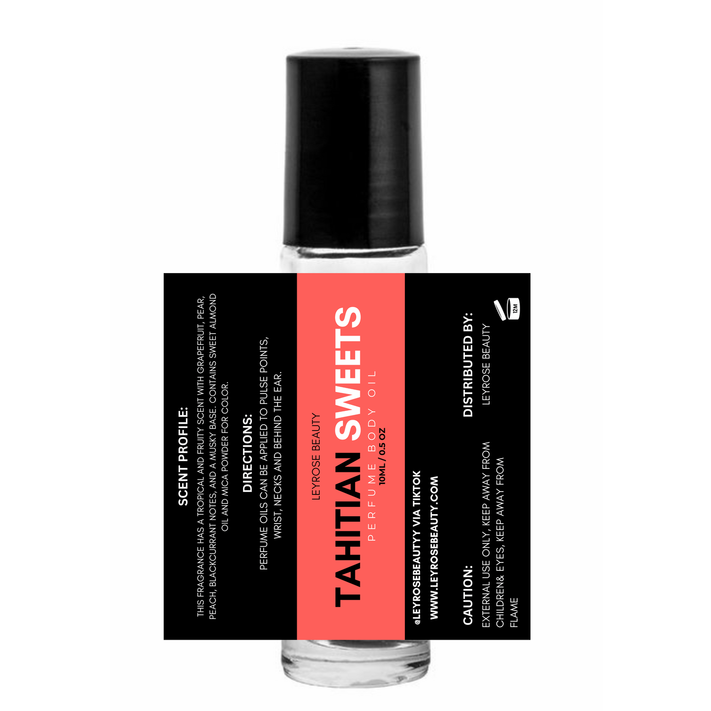 Tahitian Sweets Perfume Body Oil