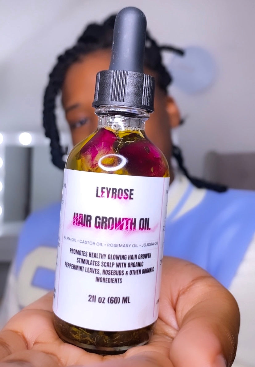 Rosemary & Peppermint Hair Growth Oil LeyRose Beauty