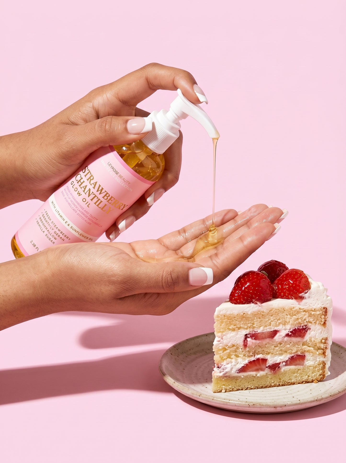 STRAWBERRY CHANTILLY GLOW OIL