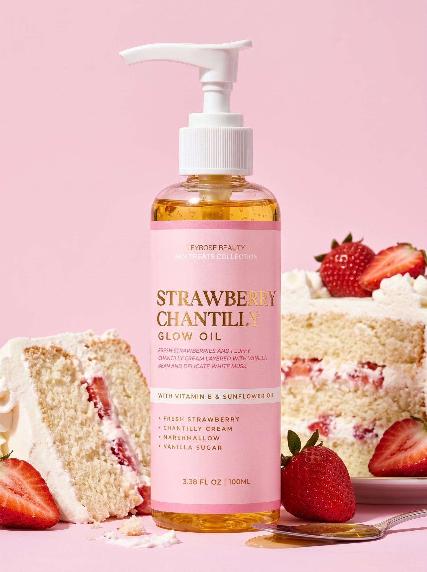 STRAWBERRY CHANTILLY GLOW OIL